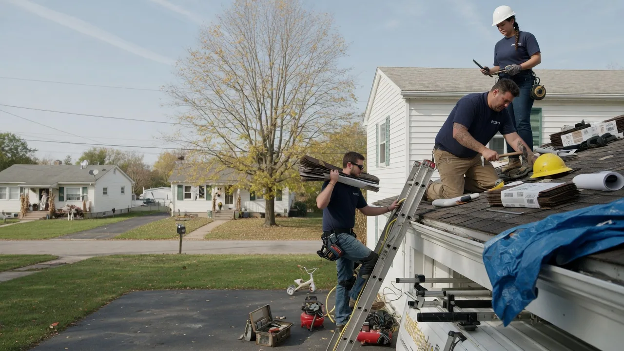 Local Roofing Contractors in Three Rivers, MI near me